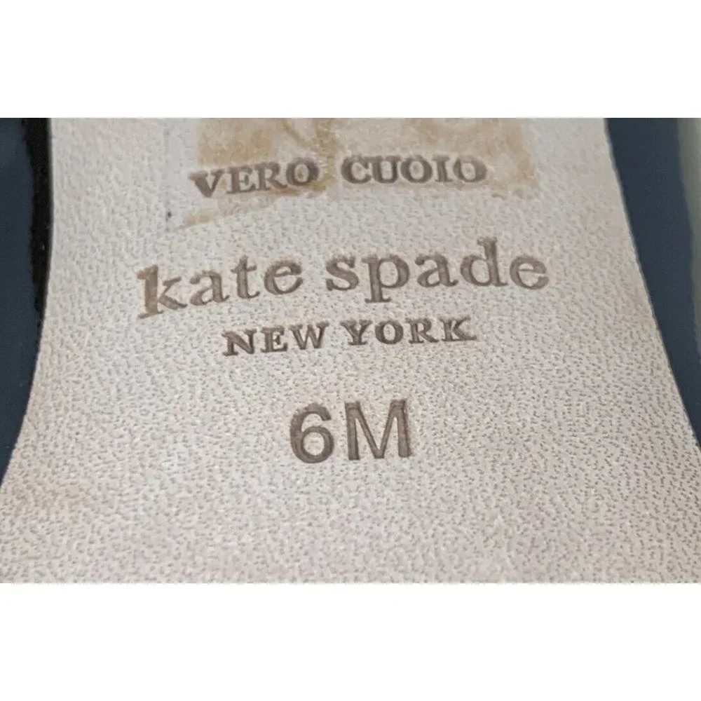 KATE SPADE ‘Pallas’ Black Patent Leather Pumps Size 6 - Picture 4 of 6